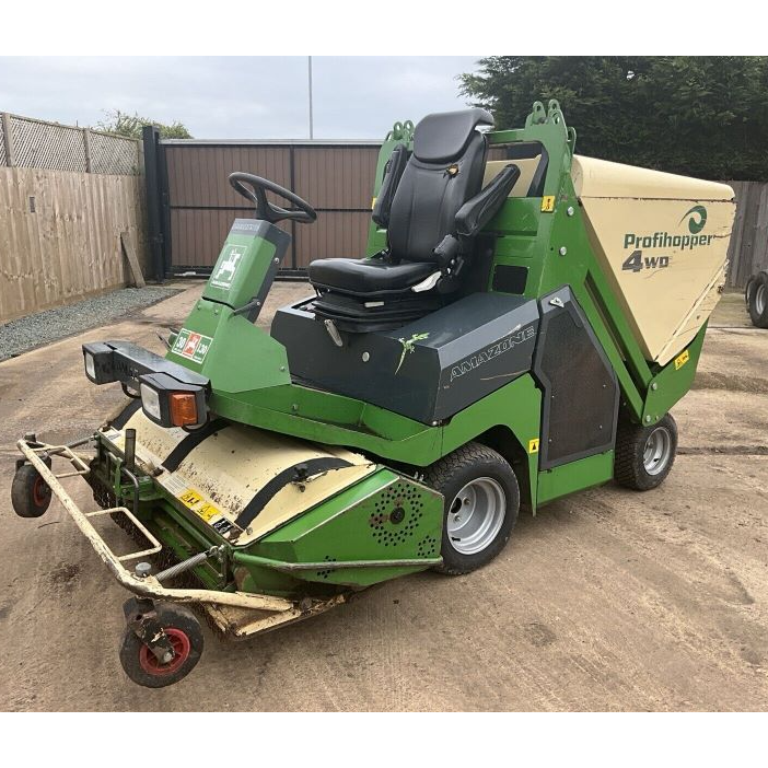 2015 AMAZONE PROFIHOPPER 4WD DIESEL OUTFRONT FLAIL COLLECTOR RIDE ON LAWN MOWER